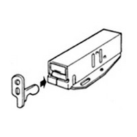 Push Latch, Non-Magnetic , Metal Housing, Zinc Plated Selby MTCHLCHJZ