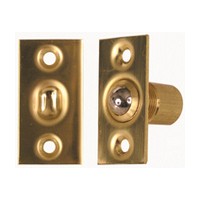 Ball Catch, Adjustable, Bright Brass Ives 44074076790