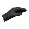 Disposable Nitrile Gloves 6 mil Black Size L 100/Box Wurth