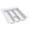 Plastic Utensil Drawer Insert 17-1/2" W Glossy White  Rev-A-Shelf  GUT-15W-20