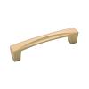 Crest Pull 96mm Center to Center Flat Ultra Brass Hickory Hardware H076130-FUB