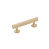 Woodward Pull 3" Center to Center Champagne Bronze Hickory Hardware H077880CBZ