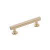 Woodward Pull 3-3/4" Center to Center Champagne Bronze Hickory Hardware H077881CBZ