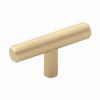 Bar Pull T-Knob 2-3/8" Long Champagne Bronze Hickory Hardware HH075591-CBZ