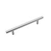 Bar Pull 128mm Center to Center Stainless Steel Hickory Hardware HH075595-SS