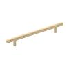 Bar Pull 6-5/16" Center to Center Champagne Bronze 10/Pack Hickory Hardware HH075596-CBZ-10B
