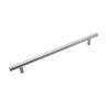 Bar Pull 8-13/16" Center to Center Stainless Steel Finish 5/Pack Hickory Hardware HH075598-SS-5B