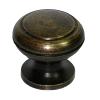 Small Scribed Ring Knob 3/4