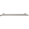 Hopewell Bath Double Towel Bar 30" Center to Center Brushed Satin Nickel Top Knobs HOP11BSN