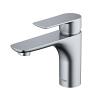 Kayes Single Handle Bathroom Faucet and Pop-Up Drain Stainless Steel Karran KBF420SS