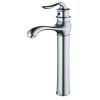 Dartford Single Handle Vessel Bathroom Faucet and Pop-Up Drain Stainless Steel Karran KBF432SS