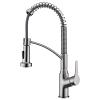 Scottsdale Single Handle Pull-Down Sprayer Commercial Style Kitchen Faucet Spot Free Stainless Steel  Karran KKF210SS