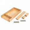 Small Adjustable Wood Cutlery Drawer Insert Kit 9-7/8" W Maple Rev-A-Shelf  LD-4CT15-1