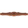 Tuscany Celtic Backplate 3-5/8" Long Old English Copper Top Knobs M224