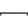 Bar Pulls Amwell Appliance Pull 12" Center to Center Flat Black Top Knobs M2638