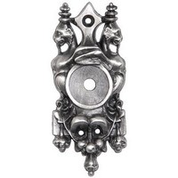 Griffin Backplate 2-3/4" Long Antique Pewter Notting Hill NHE-513-AP