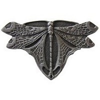 Notting Hill NHK-107-AP, Dragonfly Knob in Antique Pewter, Arts & Crafts