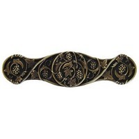 Notting Hill NHP-629-AB, Grapevines Pull in Antique Brass, Tuscan