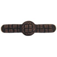 Notting Hill NHP-639-AC, Classic Weave Pull in Antique Copper, Classic