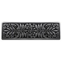 Notting Hill NHP-679-BP, Mountain Ash Pull in Brilliant Pewter, English Garden
