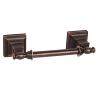 Markham Double Post Tissue Roll Holder 9-3/16" Long Oil Rubbed Bronze Amerock BH26517ORB