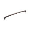 Bridges Pull 12" Center to Center Oil-Rubbed Bronze Highlighted Hickory Hardware P3238-OBH