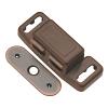 1-1/2" Center to Center Mounting Magnetic Catch Statuary Bronze Hickory Hardware P659-STB