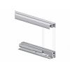 48" Roll-Ezy Track Sliding Glass Door Hardware Set for By-Passing 1/4" Glass Doors Knape and Vogt P992 ZC 48