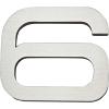 Paragon #6  House Number Stainless Steel Atlas Homewares PGN6-SS