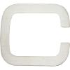 Paragon Letter C  House Number Stainless Steel Atlas Homewares PGNC-SS