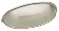 Cup Pulls Cup Pull 64mm/3" Center to Center Satin Nickel Liberty Hardware PN1053-BSN-C