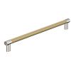 Esquire Appliance Pull 18" Center to Center Polished Nickel/Golden Champagne Amerock BP54041PNBBZ