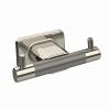 Esquire Double Robe Hook 4-1/2" Long Polished Nickel/Stainless Steel Amerock BA26613PNSS