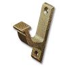 QG Hook 2-23/32" Vertical Bracket Hammered Antique Brass CSH QG.301.03