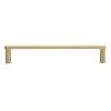 Ribbed Appliance Pull 12" Center to Center Satin Brass Hapny Home R1004-SB