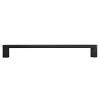 Ribbed Pull 8" Center to Center Matte Black Hapny Home R510-MB