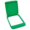 50 Quart Green Recycling Lid Rev-A-Shelf RV-50-LID-G-1