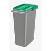 8 Liter Replacement Waste Bin with Green Lid and Handle Rev-A-Shelf RV-8-1719-1