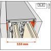 Salice Pocket Door Lateral Kit 110mm for Cabinet Depth 650-900mm, YE55KIT0004