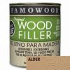 FamoWood 36011100 Wood Filler, Solvent Based, Alder, 1 Quart