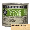 FamoWood 36141126 Wood Filler, Solvent Based, Natural / Tupelo, 6 oz (1/4 Pint)