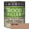 FamoWood 36011134 Wood Filler, Solvent Based, Red Oak, 1 Quart