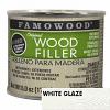 White Glaze Solvent Based Wood Filler 6 oz FamoWood 36141152