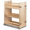 13-1/2" Signature Series Frameless Base Cabinet Pullout Organizer Maple Century Components SIGBO130PF