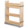 7-1/2" Signature Series Frameless Base Cabinet Pullout Organizer Maple Century Components SIGBO70PF