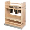 13-1/2" Signature Series Frameless Pullout Canister Organizer Maple Century Components SIGCAN130PF
