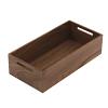 Straightline Wooden Box with Grip Holes 8-3/8