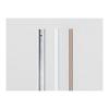 Covered Stainless Steel Shelf Standard 1820mm Long Satin Stainless Steel Sugatsune SPW-1820