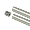 1-5/16" Dia Connect Closet Rod Set with Connector Plug, 8' Long, Round, Polished Chrome, WE Preferred KIT895-4-TPC