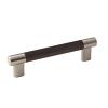 Esquire Pull 160mm Center to Center Oil Rubbed Bronze/Satin Nickel Amerock BP36559G10ORB